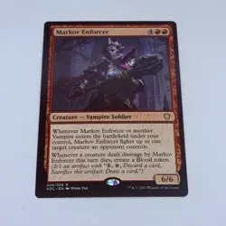 Markov Enforcer 026 Magic The Gathering Trading Card MTG Tc7 - Image 1