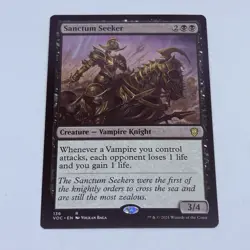 Sanctum Seeker 136  Magic The Gathering Trading Card MTG Tc7 - Image 1