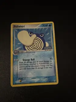 Poliwhirl 68/115 Unseen Forces Reverse Holo Stamped PokÃ©mon Card - Image 1