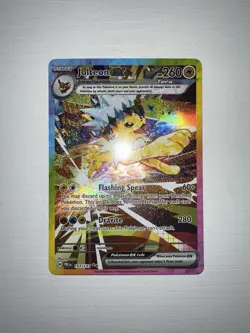 PokÃ©mon Jolteon EX Prismatic Evolution TCG Card 153/131 Holo - Image 2