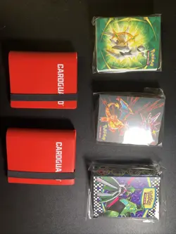 3x Pokémon TCG Mini binders + 2x Card Guard Mini Binders - Image 1