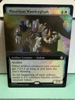 Illustrious Wanderglyph Extendend Commander: the Lost Caverns of Ixalan FOIL MTG - Image 1
