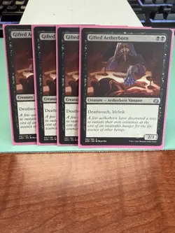 MTG - 4 x Gifted Aetherborn - Playset 4x x4 - Aether Revolt Regular - Image 1