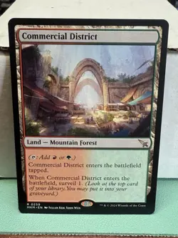 MTG Commercial District Murders at Karlov Manor 0259 Regular Rare - Image 1