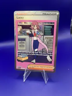 Pokémon Lacey #175/131 Sir Prismatic Evolutions Holo Card Condition Mint - Image 1