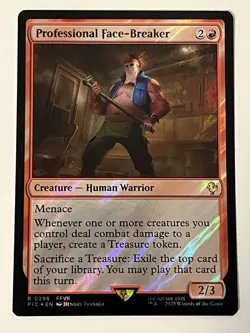 Professional Face-Breaker Surge Foil Commander: Final Fantasy MTG 0296 Rare - Image 1