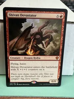 Shivan Devastator Dominaria United Regular MTG - Image 1