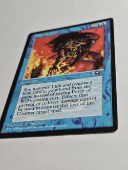 1996 Alliances Force of Will Uncommon MTG Magic The Gathering  Lp  - Image 2