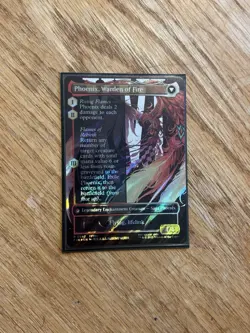 Joshua, Phoenix's Dominant  MtG Final Fantasy â€” Borderless Surge Foil 542 - Image 2