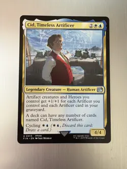 Cid, Timeless Artificer - 413 - Magic: Final Fantasy MTG - Uncommon - Regular - Image 1