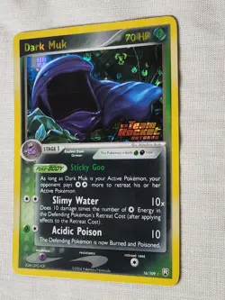 NM Dark Muk - Reverse Holo 16 Team Rocket Returns Pokemon TCG - Image 3
