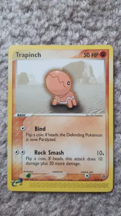 Pokemon Dragon TCG Trapinch 79/97 Common LP Lightly Played - Image 1