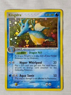 NM Kingdra - Reverse Holo 12 Team Rocket Returns Pokemon TCG - Image 1