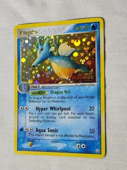 NM Kingdra - Reverse Holo 12 Team Rocket Returns Pokemon TCG - Image 3