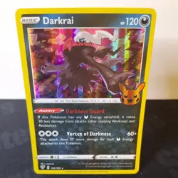 Darkrai 105/189 Holo Rare - 2022 Pokemon Trick or Trade LP - Image 1