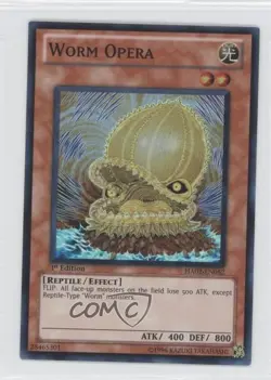 Worm Opera 1st Ed. YuGiOh Hidden Arsenal 2 #HA02-EN052 2010 0e1 - Image 1