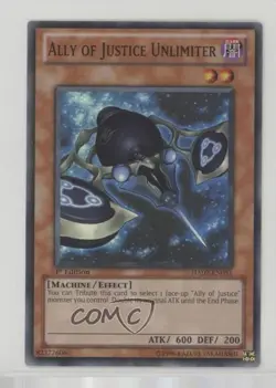 Ally of Justice Unlimiter 1st Ed. YuGiOh Hidden Arsenal 2 #HA02-EN051 2010 1i3 - Image 1