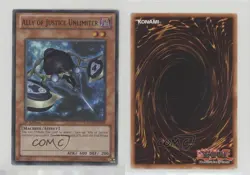 Ally of Justice Unlimiter 1st Ed. YuGiOh Hidden Arsenal 2 #HA02-EN051 2010 1i3 - Image 3