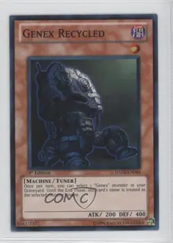 Genex Recycled 1st Ed. YuGiOh Hidden Arsenal 2 #HA02-EN044 2010 0o3 - Image 1