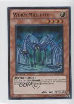 Worm Millidith 1st Ed. YuGiOh Hidden Arsenal 2 #HA02-EN024 2010 0o3 - Image 1