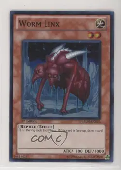 Worm Linx 1st Ed. YuGiOh Hidden Arsenal 2 #HA02-EN023 2010 2i2 - Image 1