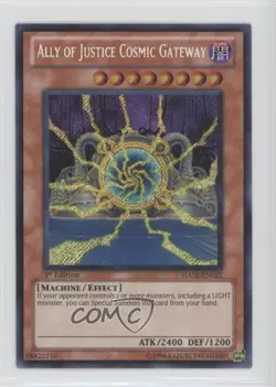 Ally of Justice Cosmic Gateway 1st Ed. YuGiOh Hidden Arsenal 2 #HA02-EN022 ds6 - Image 1