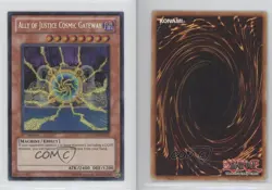Ally of Justice Cosmic Gateway 1st Ed. YuGiOh Hidden Arsenal 2 #HA02-EN022 ds6 - Image 3