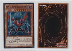 Ally of Justice Thunder Armor 1st Ed. YuGiOh Hidden Arsenal 2 #HA02-EN021 0g4 - Image 3