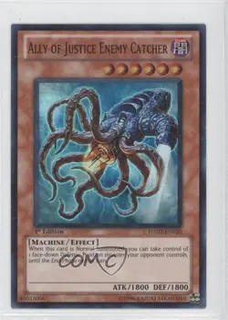 Ally of Justice Enemy Catcher 1st Ed. YuGiOh Hidden Arsenal 2 #HA02-EN020 0o3 - Image 1