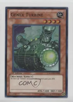 Genex Turbine 1st Ed. YuGiOh Hidden Arsenal 2 #HA02-EN008 2010 0w8 - Image 1