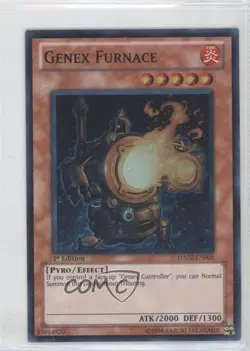 Genex Furnace 1st Ed. YuGiOh Hidden Arsenal 2 #HA02-EN005 2010 0b5 - Image 1