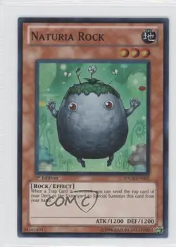 Naturia Rock 1st Ed. YuGiOh Hidden Arsenal 2 #HA02-EN002 2010 0e1 - Image 1