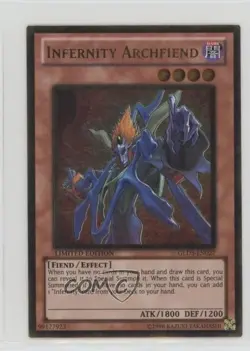 Infernity Archfiend YuGiOh Gold Series 3 Limited Edition Box Collection 2010 u3f - Image 1