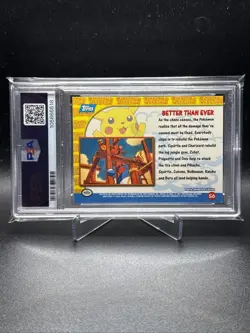 PSA 8 - NM - 1999 Topps Pokemon Movie Edition - Better Than Ever #56 - Image 4