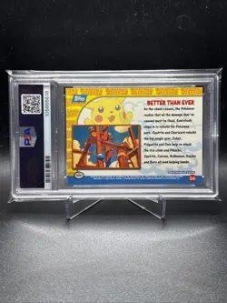PSA 8 - NM - 1999 Topps Pokemon Movie Edition - Better Than Ever #56 - Image 8