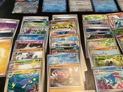 Pokemon Stellar Crown Lot Holos / Base / Energy 65 Cards Newly Opened No Play. - Image 17