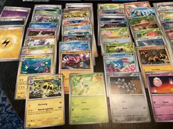 Pokemon Stellar Crown Lot Holos / Base / Energy 65 Cards Newly Opened No Play. - Image 3