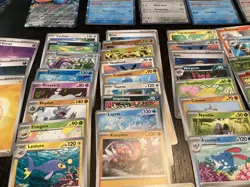 Pokemon Stellar Crown Lot Holos / Base / Energy 65 Cards Newly Opened No Play. - Image 5