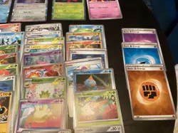 Pokemon Stellar Crown Lot Holos / Base / Energy 65 Cards Newly Opened No Play. - Image 8