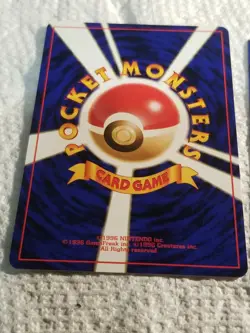 Vintage Pokemon card Sabrina's Jynx No. 124 BANNED ART Gym 2 Japanese LP - Image 3