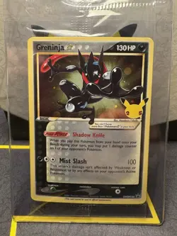 Pokemon Celebrations - Greninja Gold Star Promo (Sealed - NM/MINT) SWSH144 (4x) - Image 3