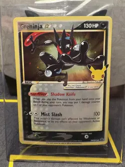 Pokemon Celebrations - Greninja Gold Star Promo (Sealed - NM/MINT) SWSH144 (4x) - Image 5