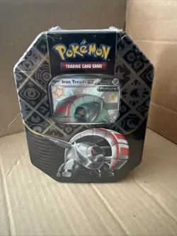 Pokémon TCG Scarlet & Violet Paldean Fates Tin, Sealed Iron Treads - Image 6