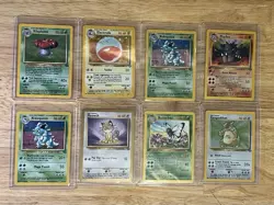 pokemon lot cards vintage Jungle Holo/ 1st Edition - Image 1