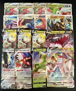 Pokemon TCG Jumbo Oversized Card Lot of 16 SWSH & SV ERA - V, VSTAR, EX  - NM-M - Image 2