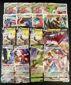 Pokemon TCG Jumbo Oversized Card Lot of 16 SWSH & SV ERA - V, VSTAR, EX  - NM-M - Image 4