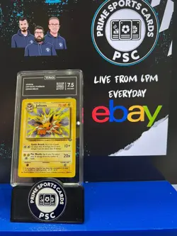 Jolteon jungle WOTC Pokemon Card Graded Tag 7.5 - Image 1