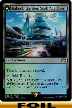1x - Balamb Garden, SeeD Academy - FOIL - Final Fantasy FIN - NM MTG - Image 1
