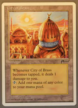 City of Brass - MTG - Chronicles - Magic: The Gathering - Image 1
