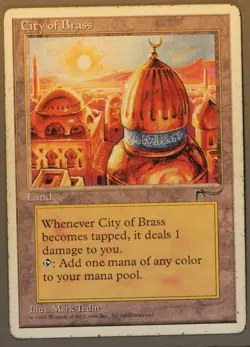 City of Brass - MTG - Chronicles - Magic: The Gathering - Image 1